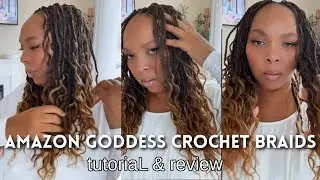 Amazon Goddess Crochet Braids Tutorial & Review