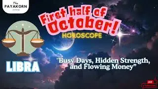 Libra | Octtober 1st half horoscope #podcast #horoscope 