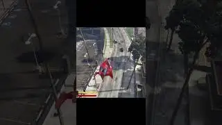 Gta V Superman Mod Gameplay | Destroy Police |#shorts #reyonedragongamer