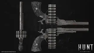 solo vs trios spawn fight squad wipe / Cadwell conversion chain pistol - slate / #huntshowdown