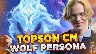 TOPSON First Time New Crystal Maiden Persona Pro Gameplay Dota 2