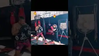 Muay Thai Training with-Trainer Gae 🙏 (Муай Тай)#short #muaythai #trainergae #thaiboxing