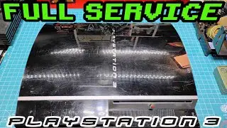 Full Service for my PLAYSTATION 3. Deep Clean, new Thermal Paste and battery. #playstation3 #repair