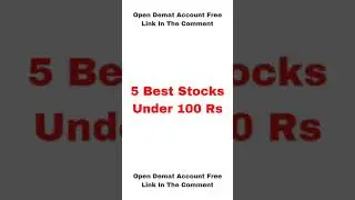 5 Best Stock Under 100 RS |Best Penny Stocks |Multibagger Stocks | best stocks to buy now #shorts