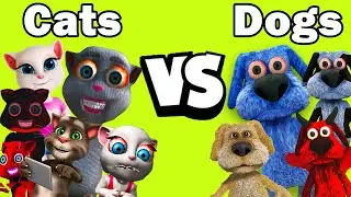 Demon Cats VS Demon Dogs | Juan, Tom, Maria, Angela, Joe, Ben, Pablo