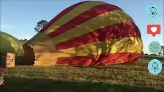HOT AIR BALLOON RIDE, GOLD COAST, AUSTRALIA