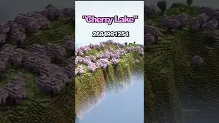 The Best Minecraft Cherry Blossom Seeds! #shortsfeed