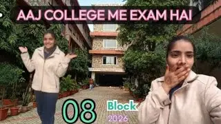 Exam day vlog! ✍️ See how I prepared and survived my college exams today.🥰