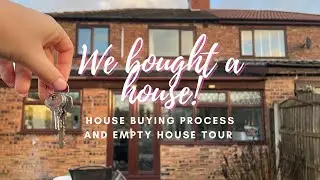 WE BOUGHT A HOUSE | HOUSE BUYING PROCESS & EMPTY HOUSE TOUR | Kate Peel