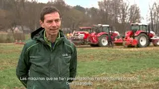 Incorporation of frost-resistant greening at a field day in Zerlach, Austria (Spanish subtitles)