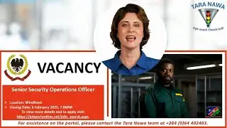 👮&zwj;♂️🚔🚨Vacancies, Rubicon Group, Senior Security Operations Officer, CPO, Closing Date: 6 Feb 2025.