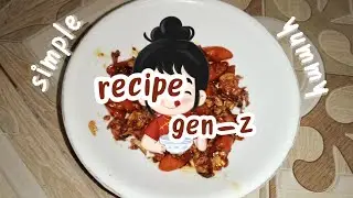 Menu sahur simple dari sosis dan telur | recipe Gen-Z🍳