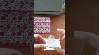 Handmade Floral Card ✂️ Make Today Amazing #shorts