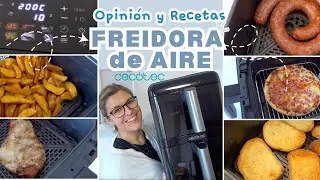 FREIDORA de AIRE CECOTEC Cecofry DUOLEVEL 12000 Window *OPINI&Oacute;N y RECETAS*
