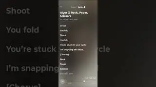 Alyss X Rock Paper Scissors 