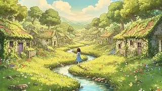 A Peaceful Anime Journey Through a Hidden Village | A Girl&rsquo;s Path to a Diamond