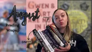 I cursed myself and DNFed more books...August reading wrapup
