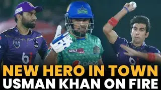 New Hero Usman Khan is ON Fire | Quetta Gladiators vs Multan Sultans | Match 28 | HBL PSL 8 | MI2A