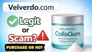 Velverdo.com Review &ndash; Legit Store or Online Scam? | VELVERDO CollaGum Review | Does It Really Work