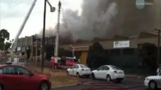 Footscray fire warning for locals