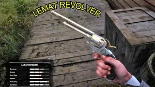 (Grape Shot Revolver) LEMAT Revolver || Red Dead Redemption 2 (FPS)