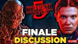 STRANGER THINGS SEASON 5 FINALE DISCUSSION *LIVESTREAM*