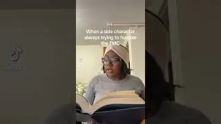 Them side characters be out of line! #books #booktube #booktok #funny #bookreview #booklover