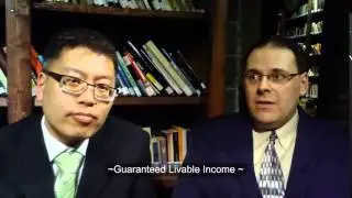 Larry Neufeld and Victor Lau talking about Guaranteed Livable Income