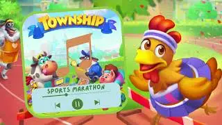 🎵 Township SPORTS MARATHON Theme Music 🎾 Electric Guitar BGM