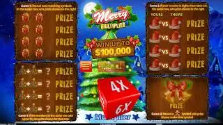 Merry Multiplier at PA iLottery