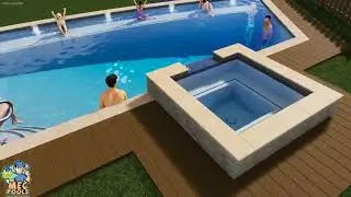 JD Garcia Dream Pool by MEC Pools