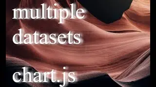 multi datasets chart js canvas HTML 