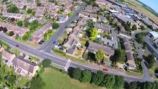 SAWSTON AERIAL VIEW