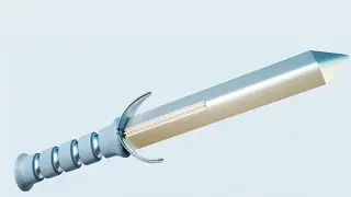 Maya 2023 Tutorial  - How to Model a Sword in Maya with Arnold Renderer