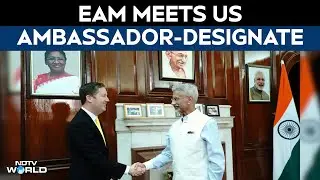 S Jaishankar News | S Jaishankar Meets US Ambassador-Designate Sergio Gor Amid Trade Tensions