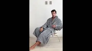 Men bathrobe