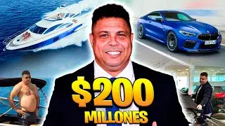 As&iacute; es la vida lujosa de Ronaldo Fen&oacute;meno | Coches, Mansiones, Yates, Relojes, Fortuna...