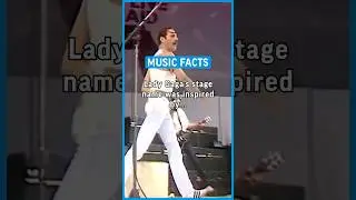 Lady Gaga&rsquo;s stage name was inspired by the song &ldquo;Radio Ga Ga&rdquo; by Queen. #music #queen #ladygaga￼