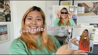 what i bought during quarantine (so far) try on feat ganni, unif, marc jacobs | tori catapusan