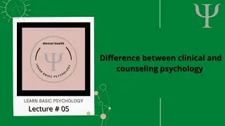Clinical Psychology, Counselling Psychology and Health Psychology. Difference between these division