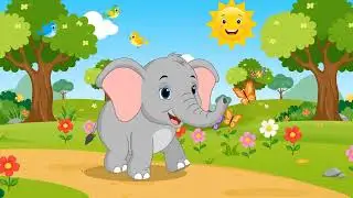This is an elephant 🐘 | JugnuTunes l Animal Learning Video for Kids #shorts #elephant #kids #viral