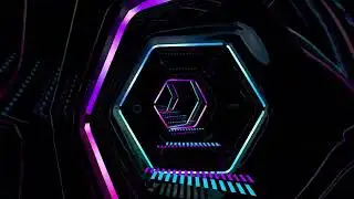 Pink and Cyan Neon Abstract VJ Loops | DJ Background Visuals #vjloops #dj #abstract #visuals #neon