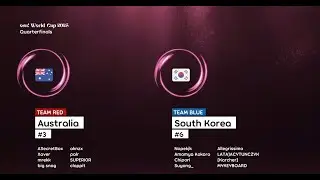 osu! World Cup 2025 Australia vs South Korea (Quarterfinals)