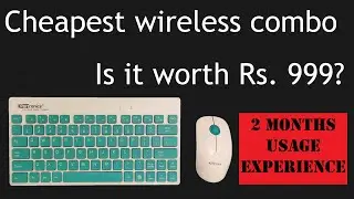 Portronics Key2 | Multimedia wireless keyboard and mouse | 2 Months usage experience