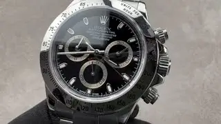 Rolex Daytona Steel Bezel 116520-0015 - Rolex Certified Pre-Owned Watch Review