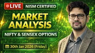 Budget expectations in Nifty & Sensex | Live Trading | Stocks Analysis | 30th Jan'26 | #livetrading