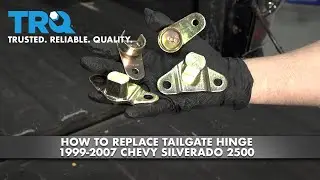 How to Replace Tailgate Hinge 1999-2007 Chevy Silverado 2500