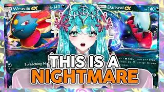 NEW DARKRAI + WEAVILE DECK IS INSANE! | Pok&eacute;mon TCG Pocket