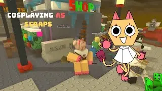 Cosplaying as Scraps from Dandy's World