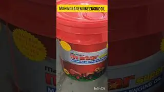 Mahindra genuine engine oil #m-star oil#tractor oil#engineoil #mstar